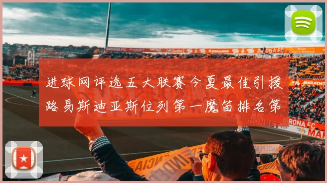 进球网评选五大联赛今夏最佳引援路易斯迪亚斯位列第一魔笛排名第四
